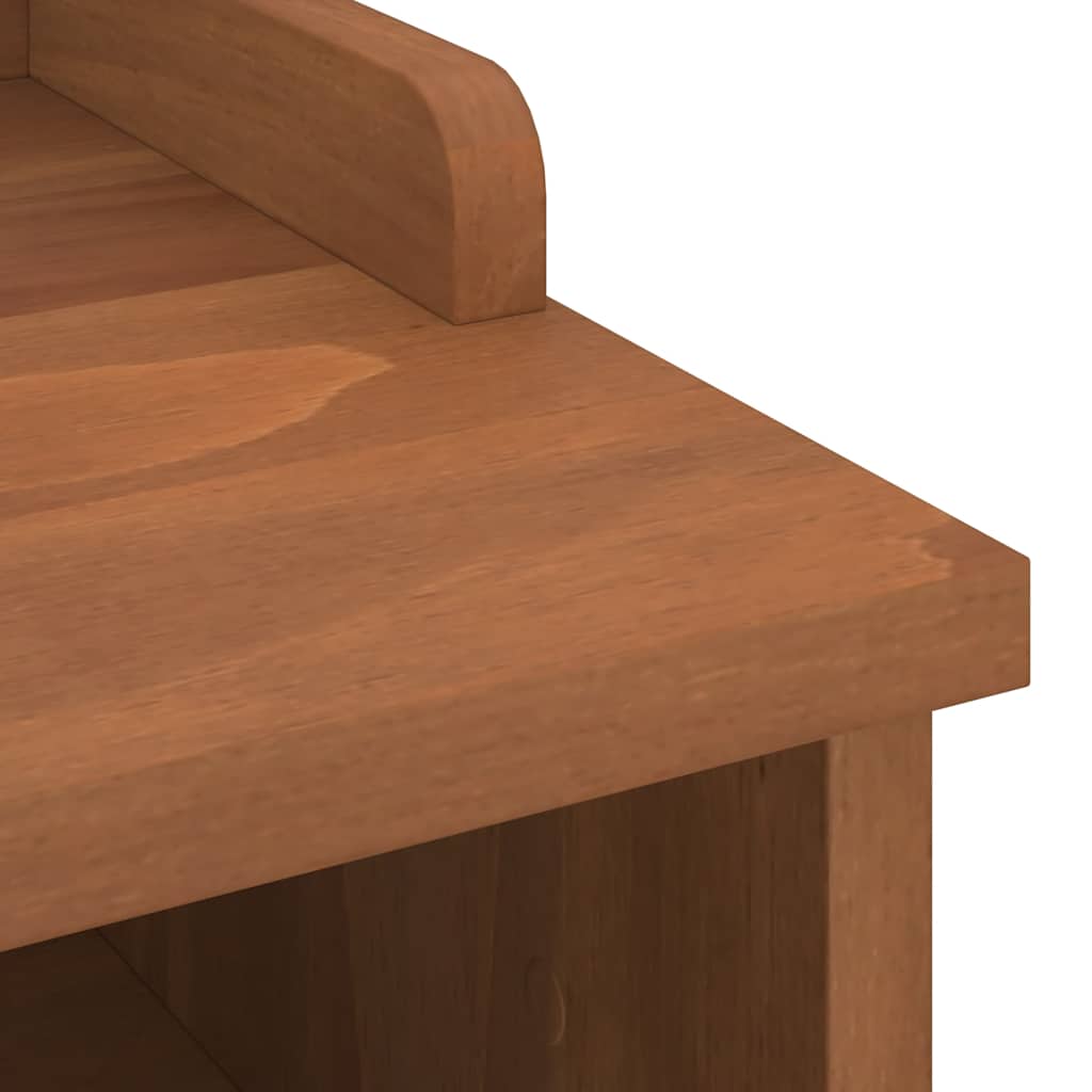 Sandnes tömör fenyőfa előszobapad 45x40x50 cm