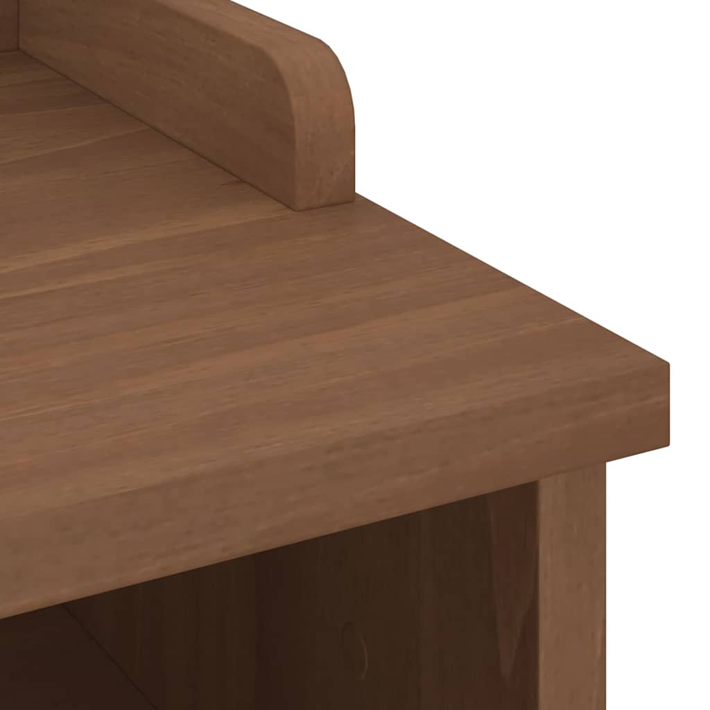 Sandnes tömör fenyőfa előszobapad 45x40x50 cm