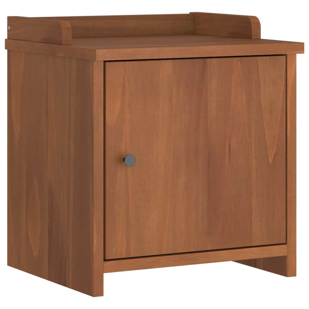 Sandnes tömör fenyőfa előszobapad 45x40x50 cm