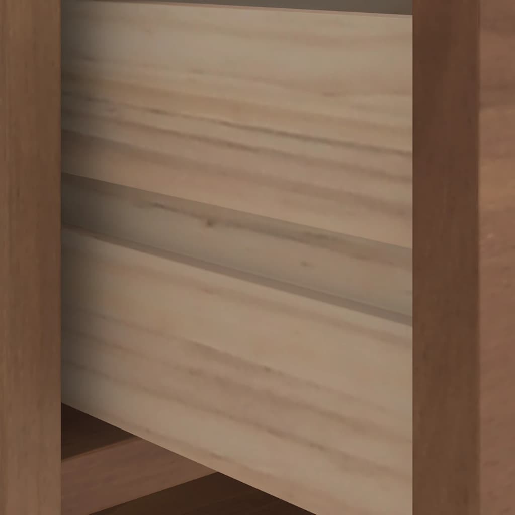 Sandnes tömör fenyőfa előszobapad 87x40x50 cm