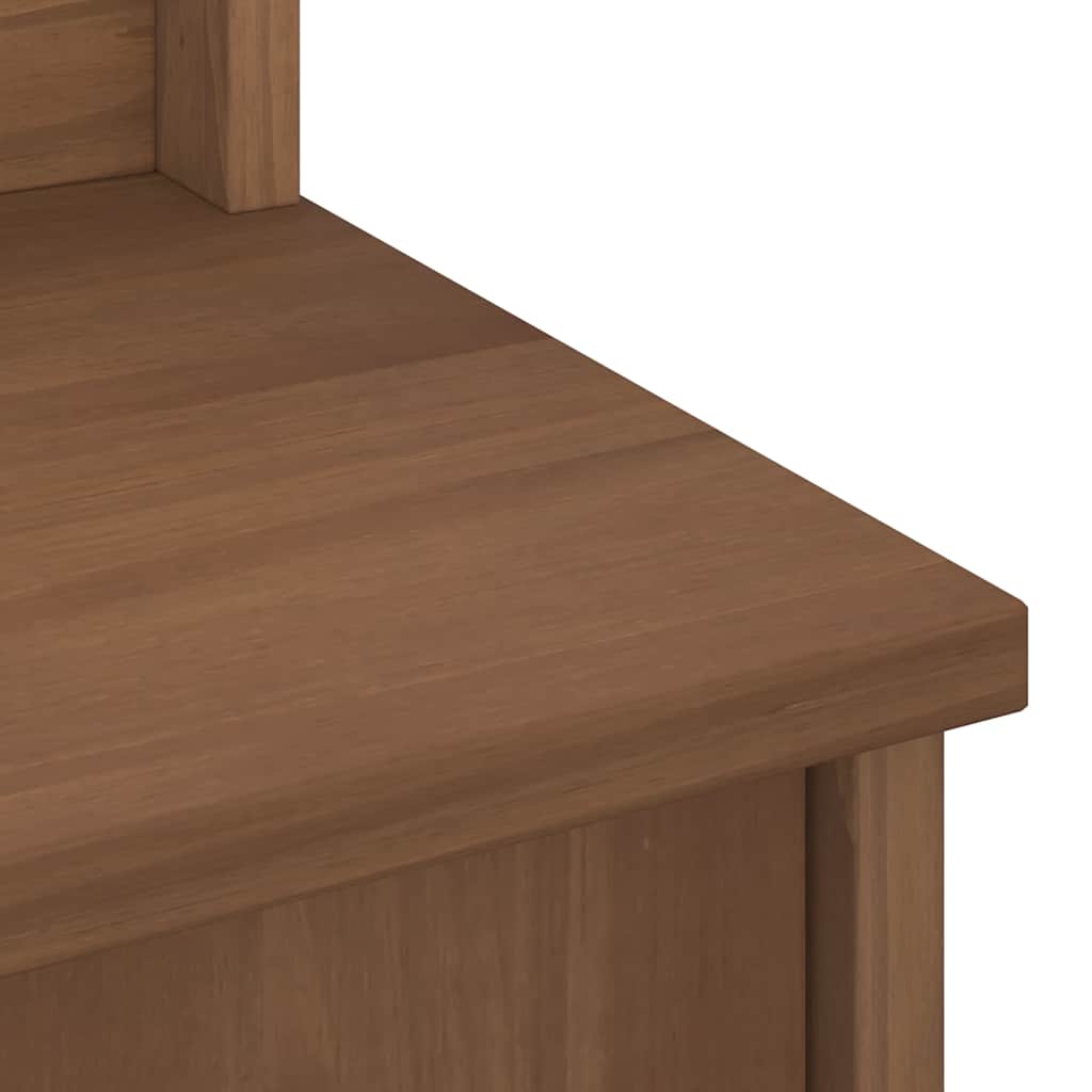 Sandens tömör fenyőfa előszobafa 45x40x159,5 cm