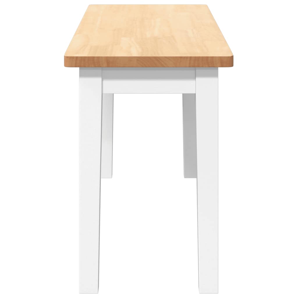 Tömörfa gumiból pad 90 cm