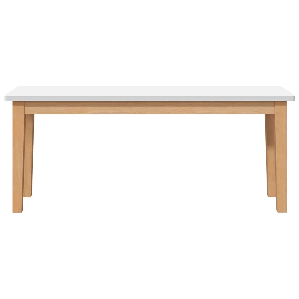 Tömörfa gumiból pad 110 cm
