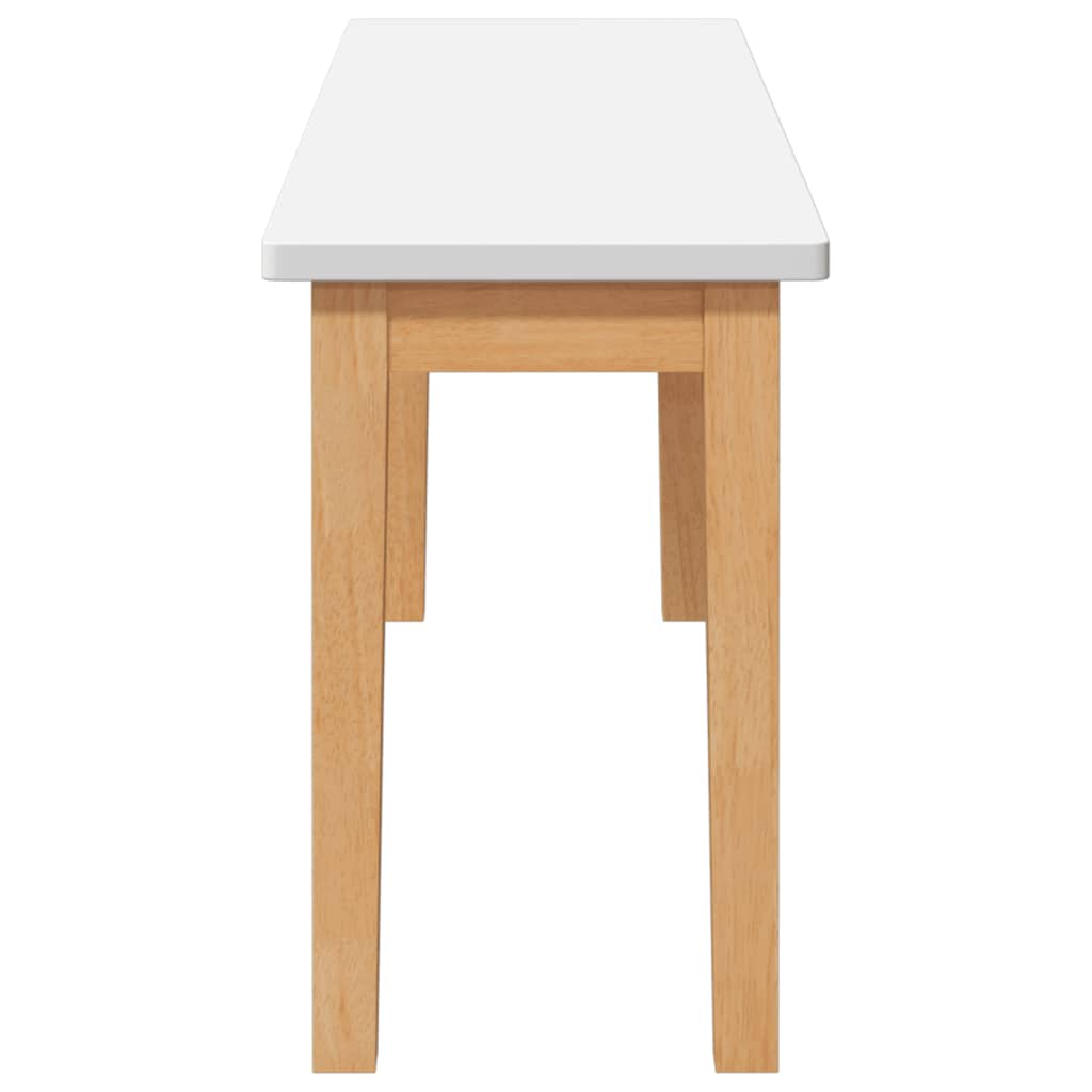 Tömörfa gumiból pad 110 cm