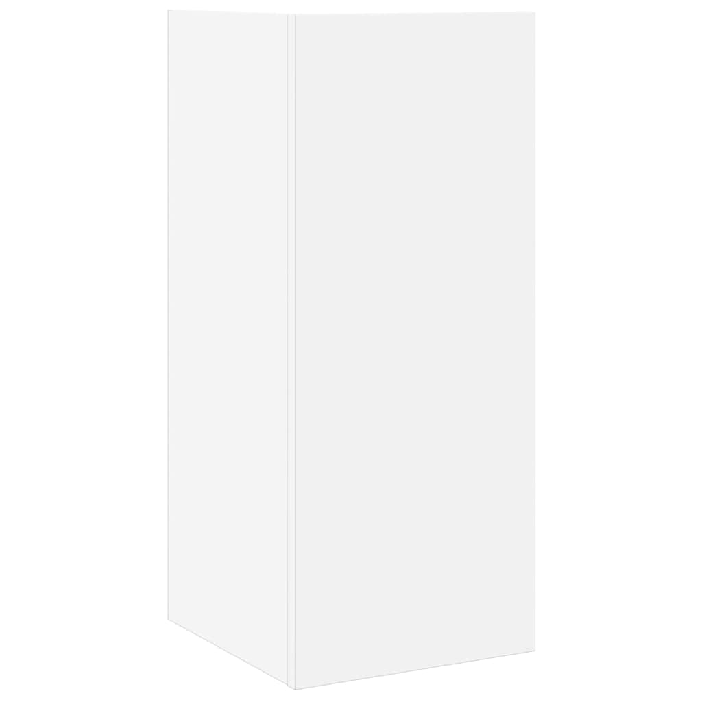 2 db fehér kisasztal polccal 25,5 x 27 x 60 cm