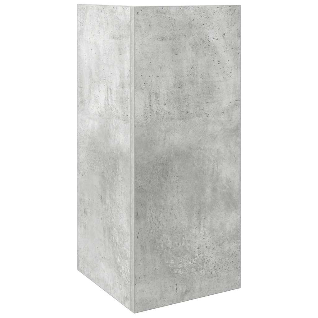 2 db betonszürke kisasztal polccal 25,5 x 27 x 60 cm
