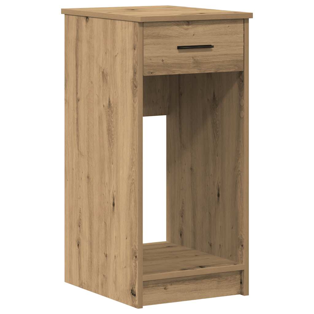 Számítógépes toronyállvány fiókkal artisan tölgy 35x45x77 cm