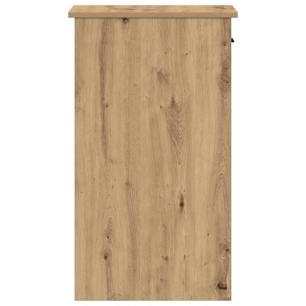 Számítógépes toronyállvány fiókkal artisan tölgy 35x45x77 cm