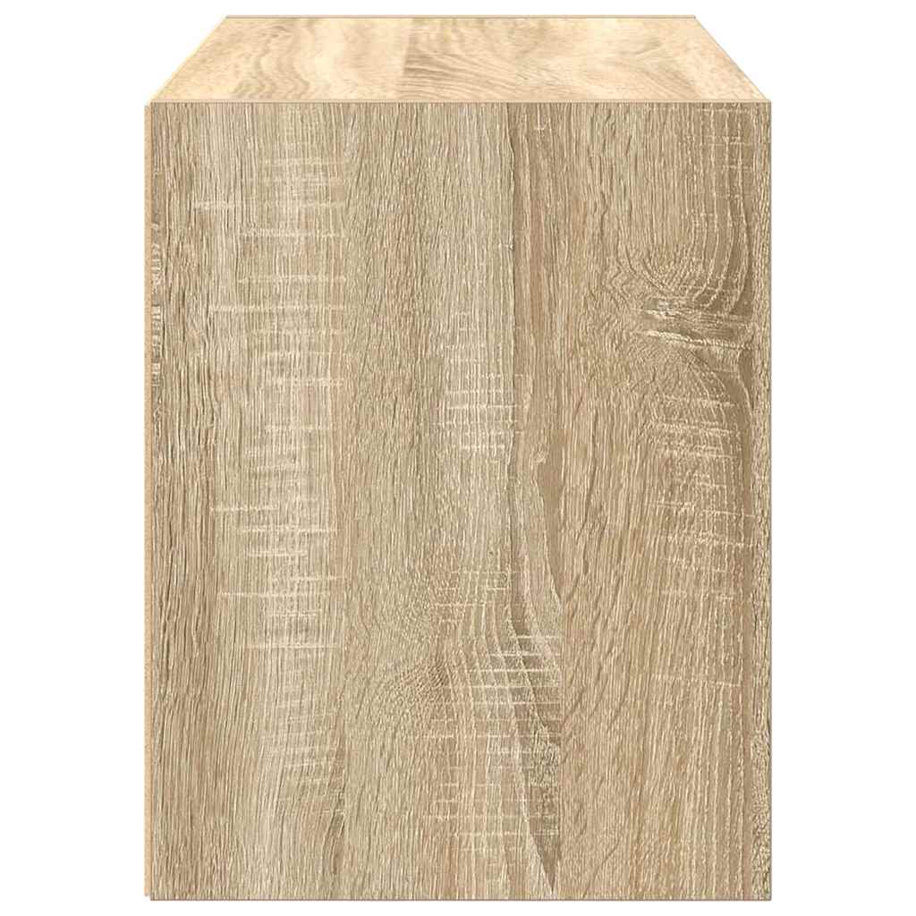 Szekrény 2 fiókkal sonoma tölgy 60x31x40 cm gépi forgácsolt fa Szekrény 2 fiókkal sonoma tölgy 60x31x40 cm gépi forgácsolt fa