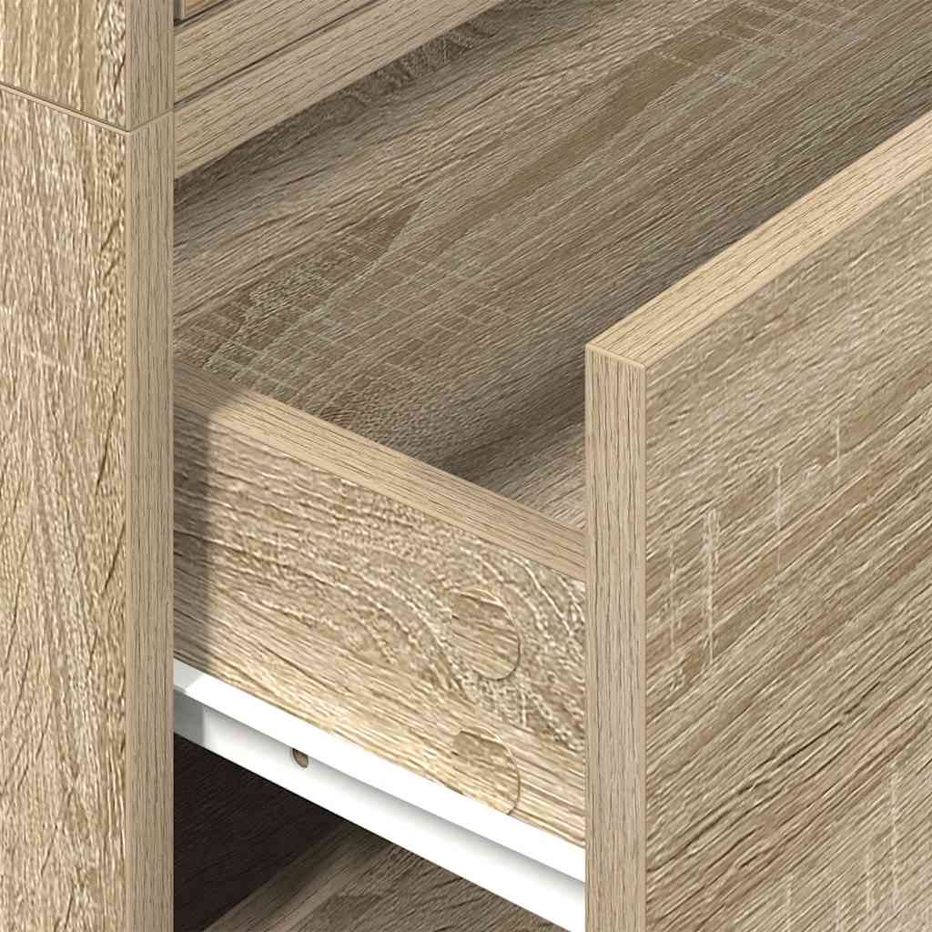 2 db sonoma tölgy szerelt fa szekrény 2 fiókkal 60 x 31 x 40 cm 2 db sonoma tölgy szerelt fa szekrény 2 fiókkal 60 x 31 x 40 cm