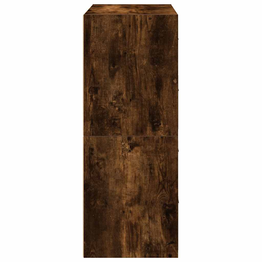 2 db füstölt tölgy szerelt fa szekrény 2 fiókkal 60 x 31 x 40cm 2 db füstölt tölgy szerelt fa szekrény 2 fiókkal 60 x 31 x 40cm
