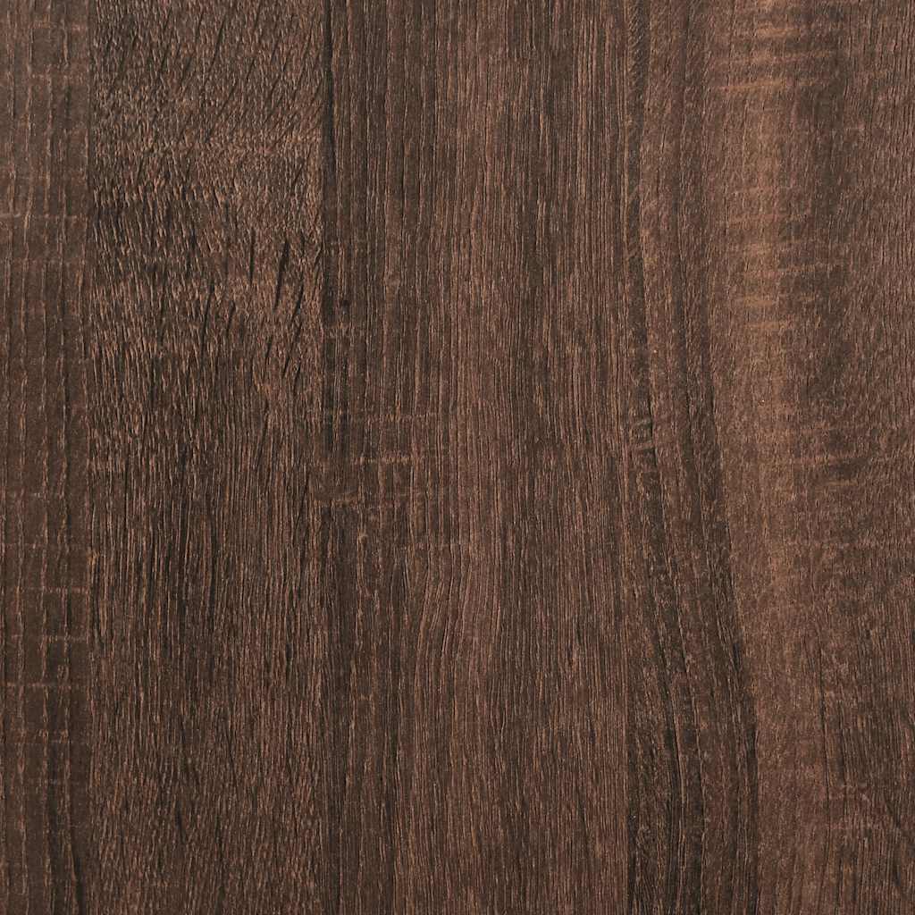 2 db barna tölgy szerelt fa szekrény 2 fiókkal 60 x 31 x 40 cm 2 db barna tölgy szerelt fa szekrény 2 fiókkal 60 x 31 x 40 cm