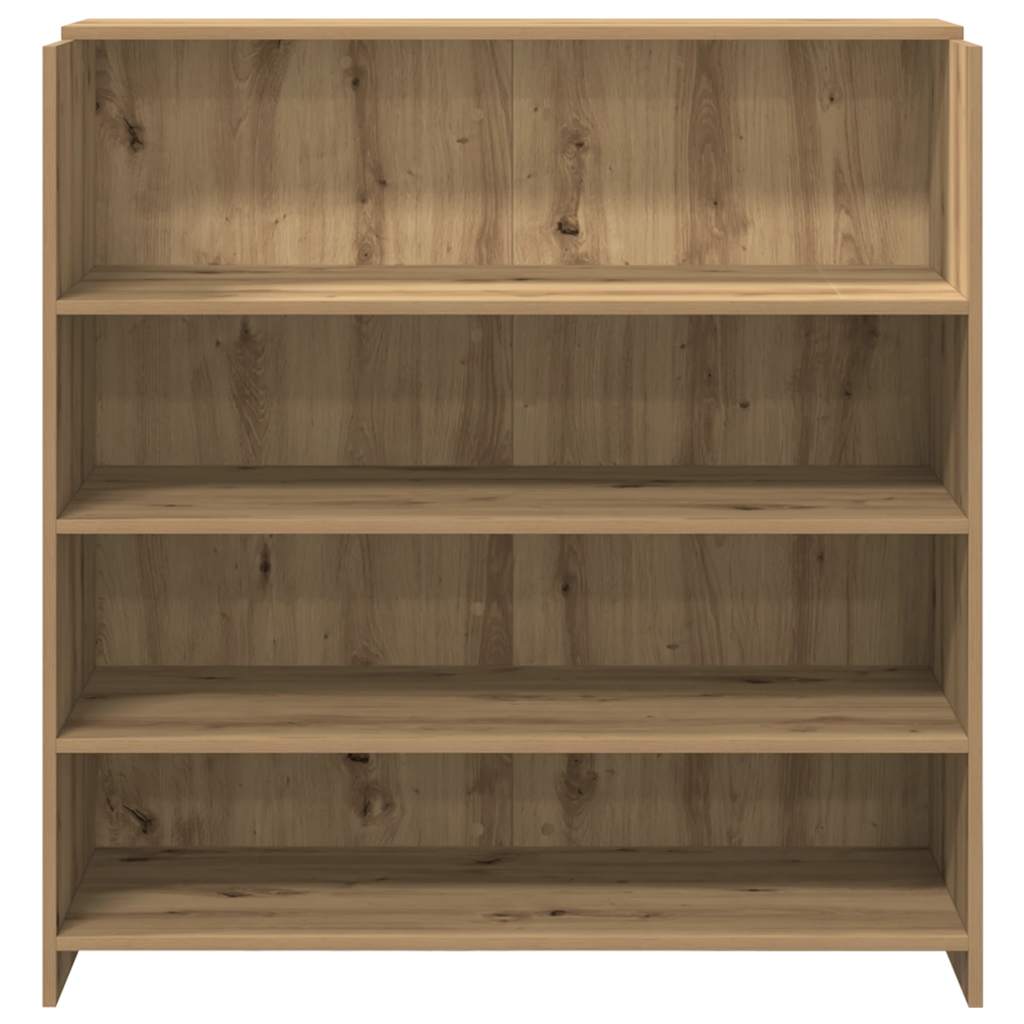 Recepciós pult kézműves tölgy 100x50x103,5 cm szerelt fa