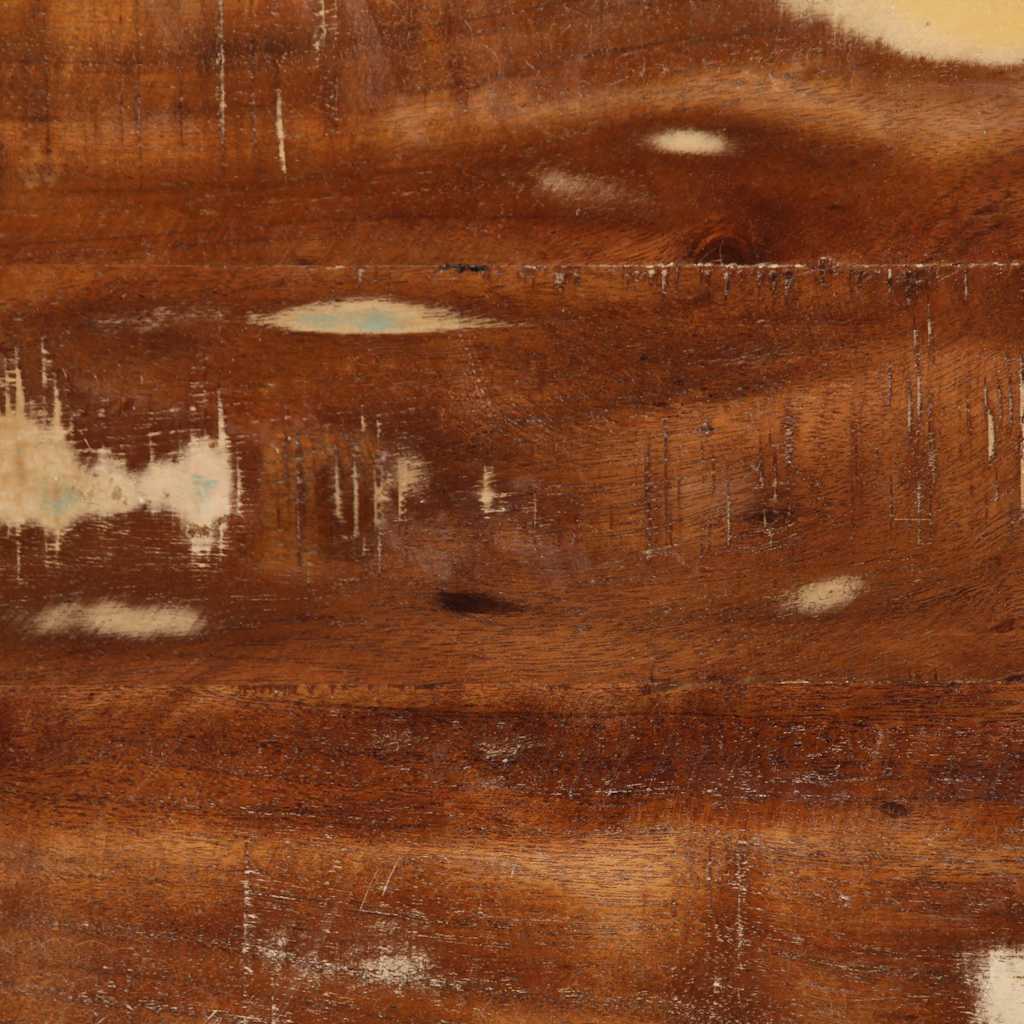Tömör újrahasznosított falra szerelhető tv-szekrény 100x32x25cm