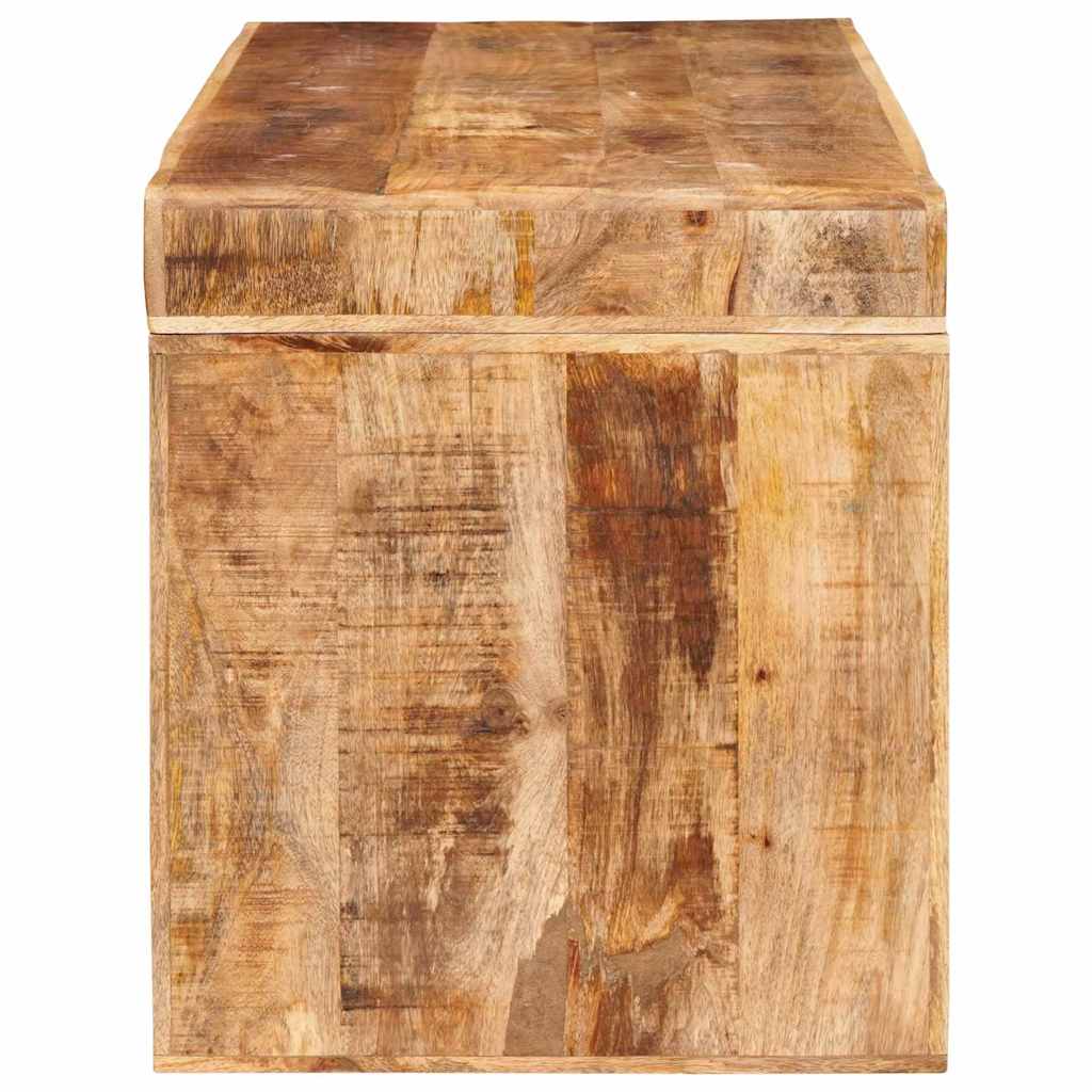 Fészekasztal 3 db barna 82 x 40 x 46 cm tömör mangófát