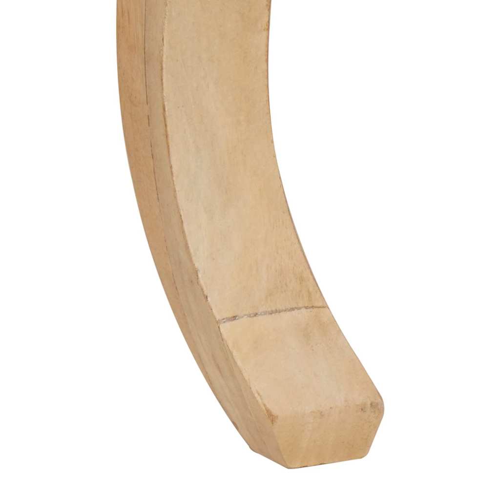 Dohányzóasztal barna 100 x 55 x 77 cm tömör mangófa