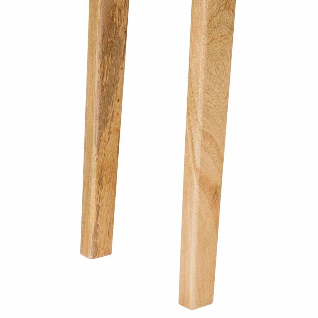 Étkezőasztal természetes 100 x 35 x 75 cm tömör mangófát