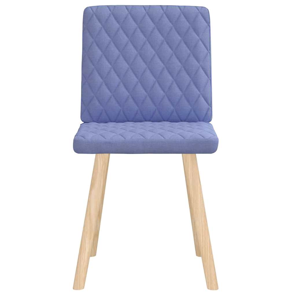 Étkezőszékek 2 db jeans kék szövet