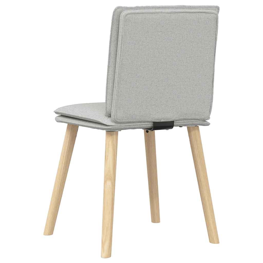 Étkezőszékek 2 db felhőszürke szövet