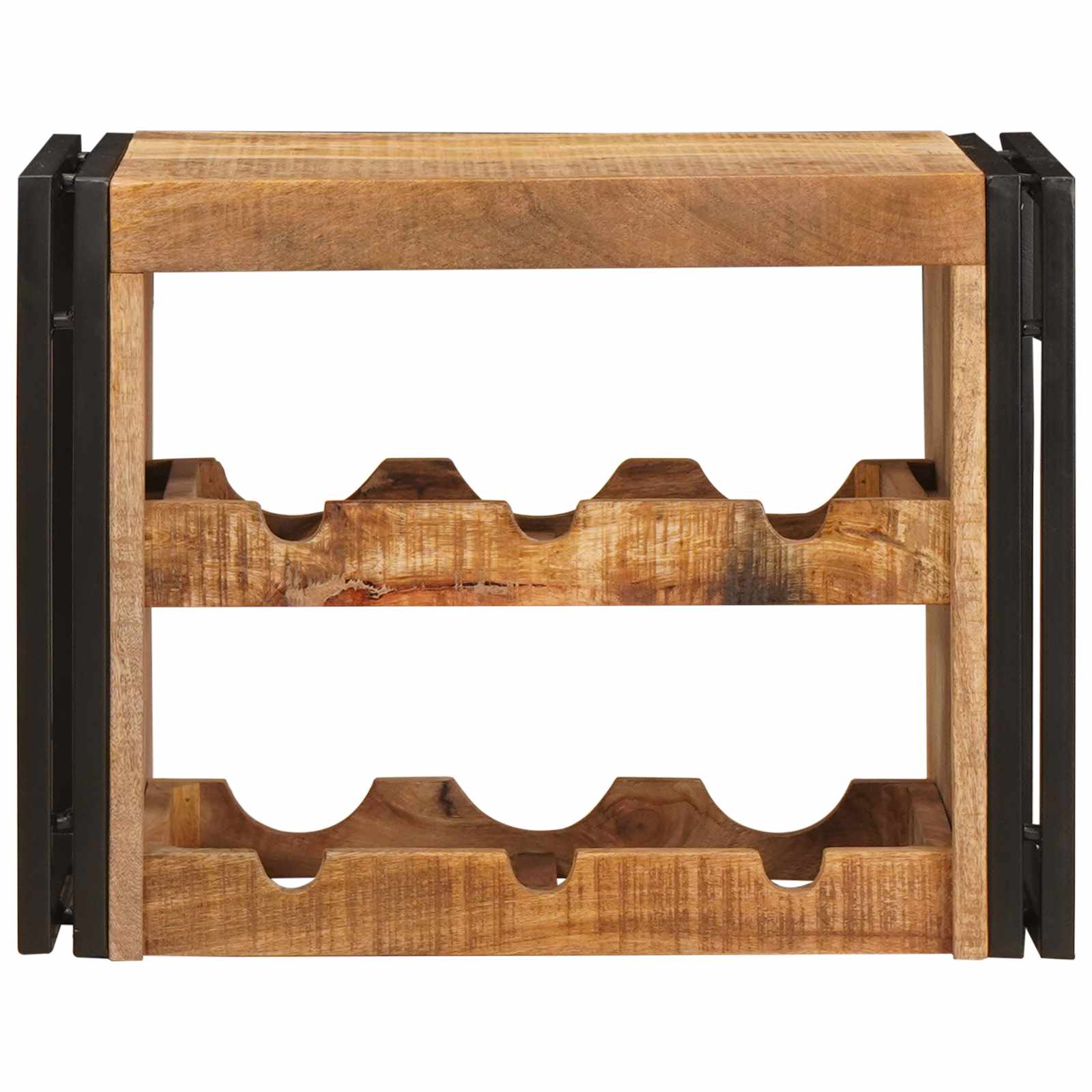 Borágas barna 100 x 45 x 33 cm tömör durva mangófában