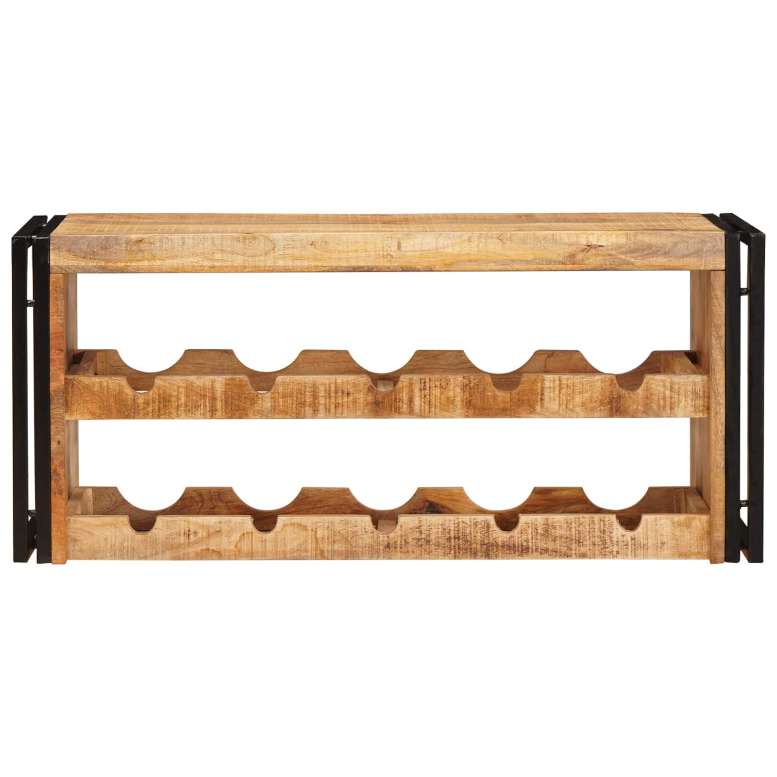 Borágas barna 100 x 45 x 33 cm tömör durva mangófában