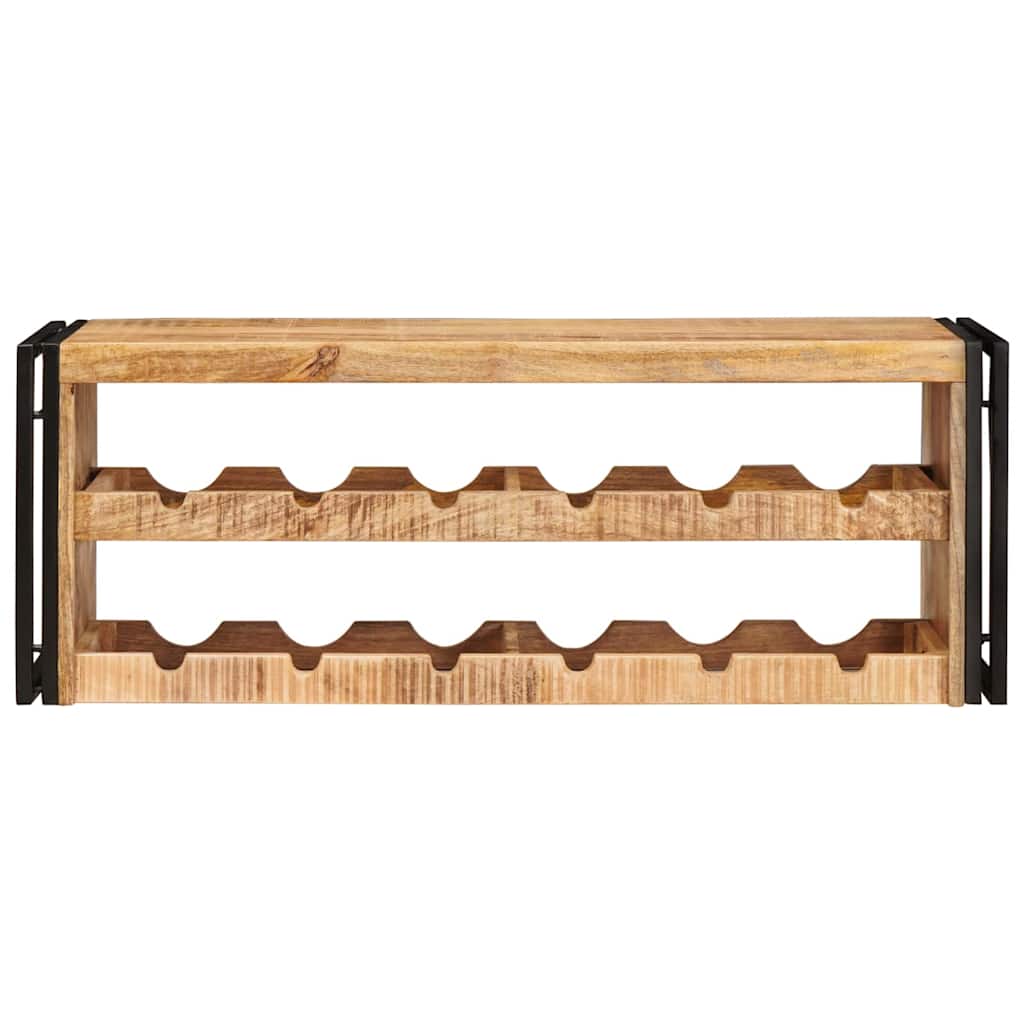 Borágas barna 100 x 45 x 33 cm tömör durva mangófában