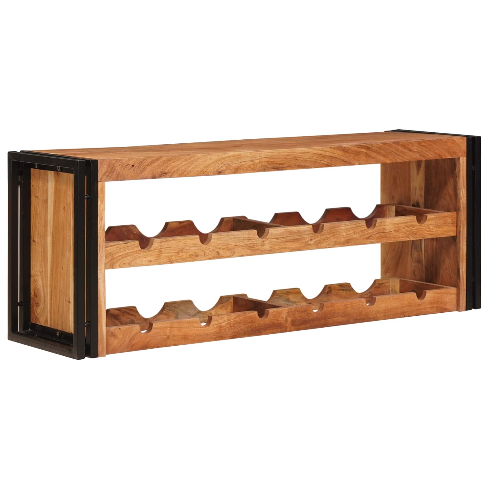 Borágas barna 120 x 45 x 33 cm tömör akácfa