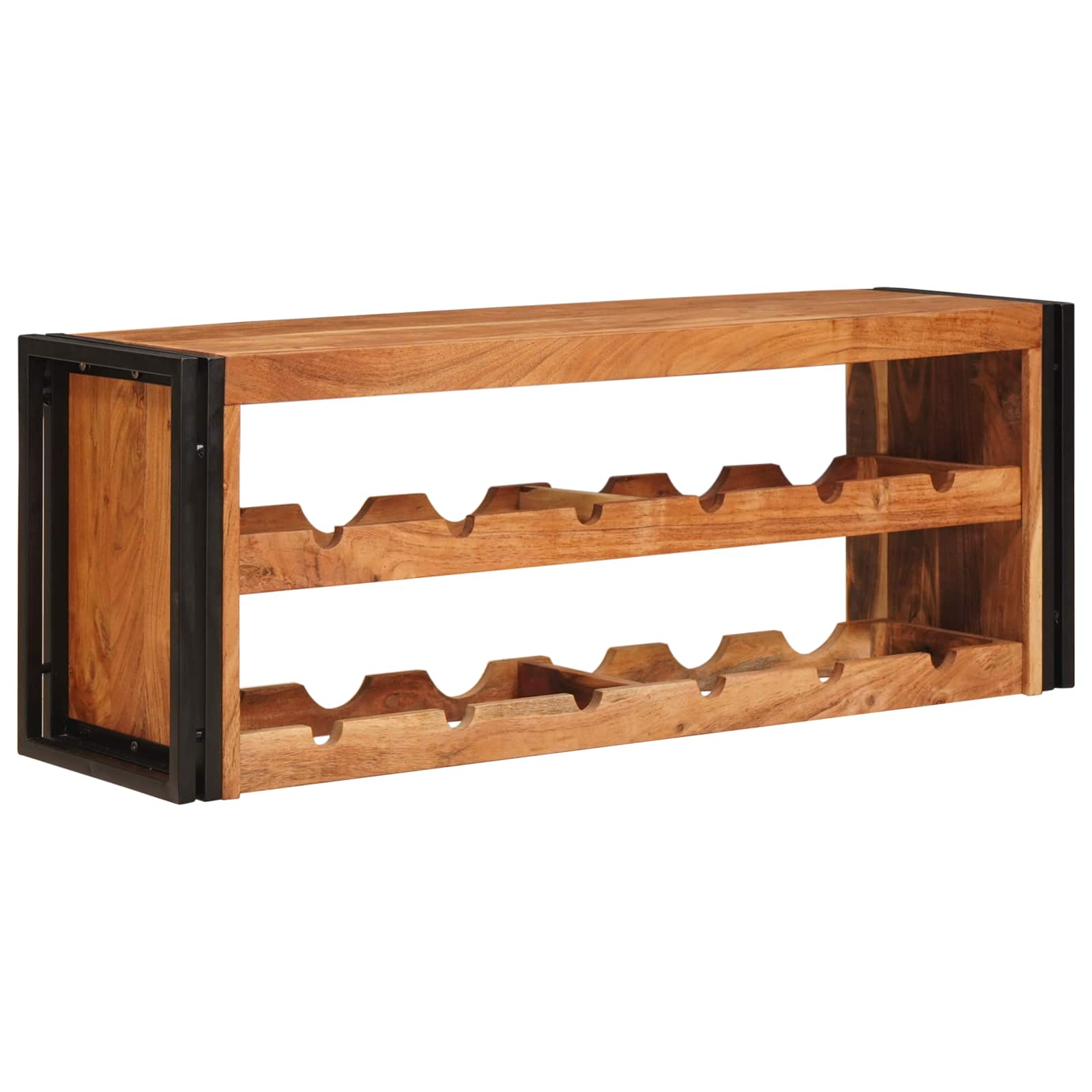 Borágas barna 120 x 45 x 33 cm tömör akácfa