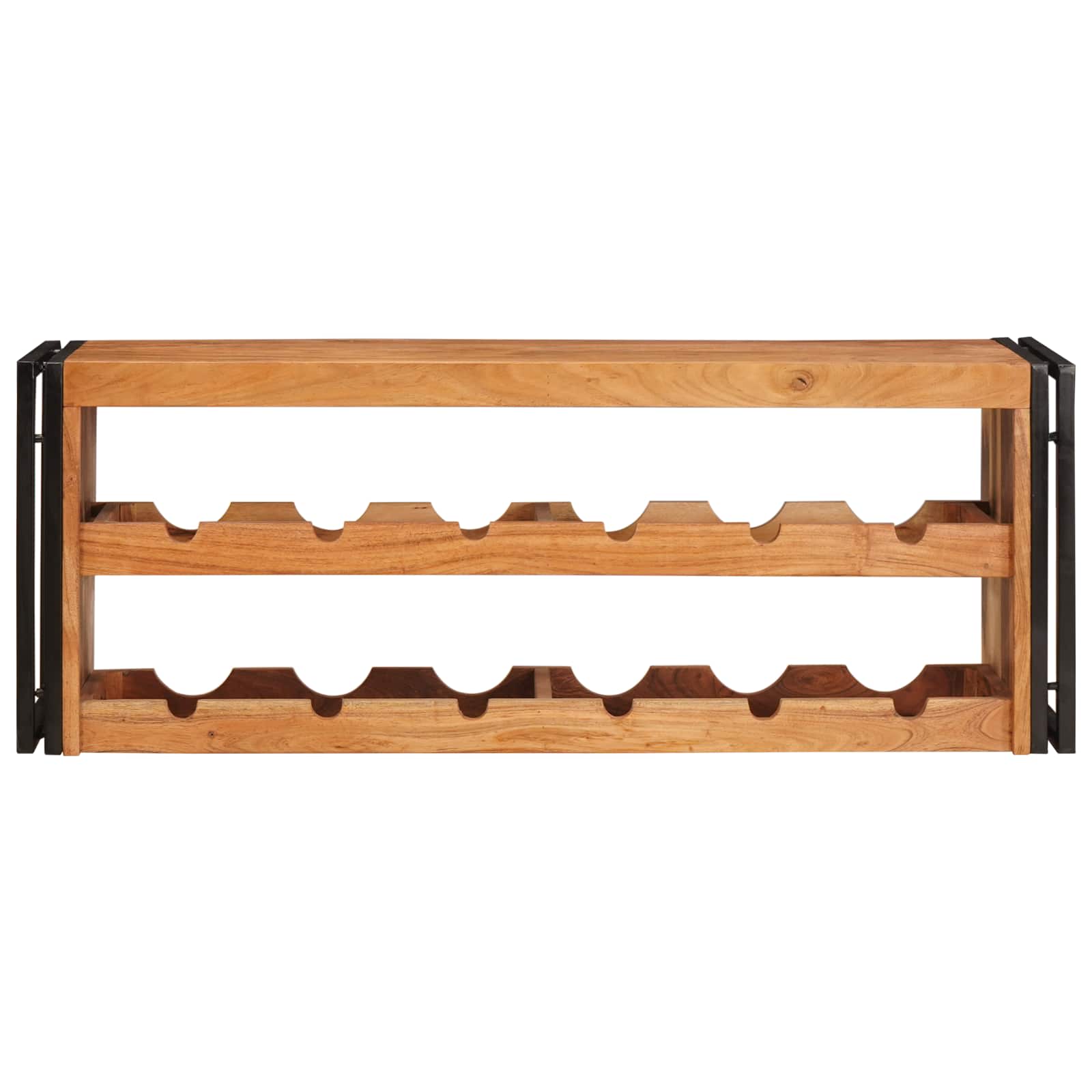 Borágas barna 120 x 45 x 33 cm tömör akácfa