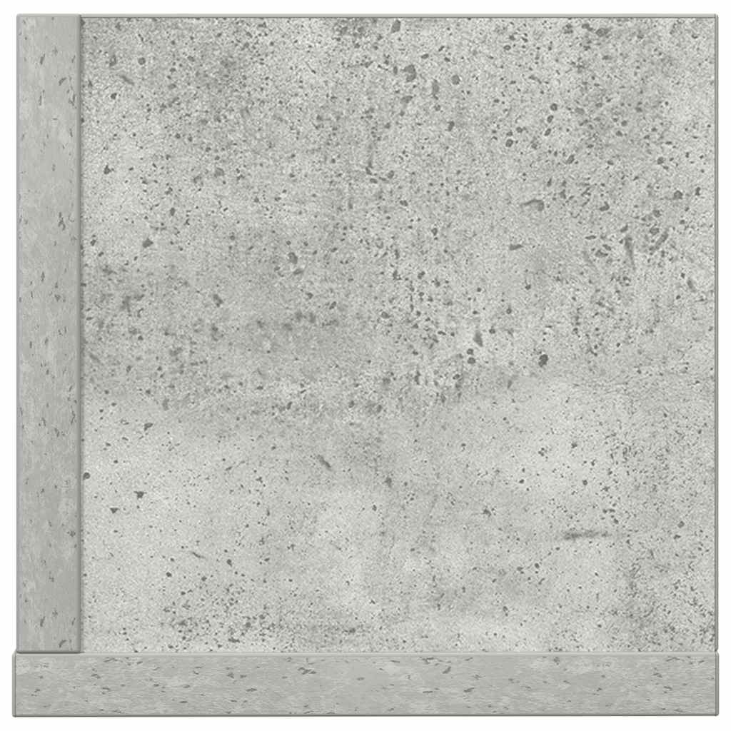 2 db betonszürke szerelt fa fali polc 100 x 16,5 x 16,5 cm 2 db betonszürke szerelt fa fali polc 100 x 16,5 x 16,5 cm