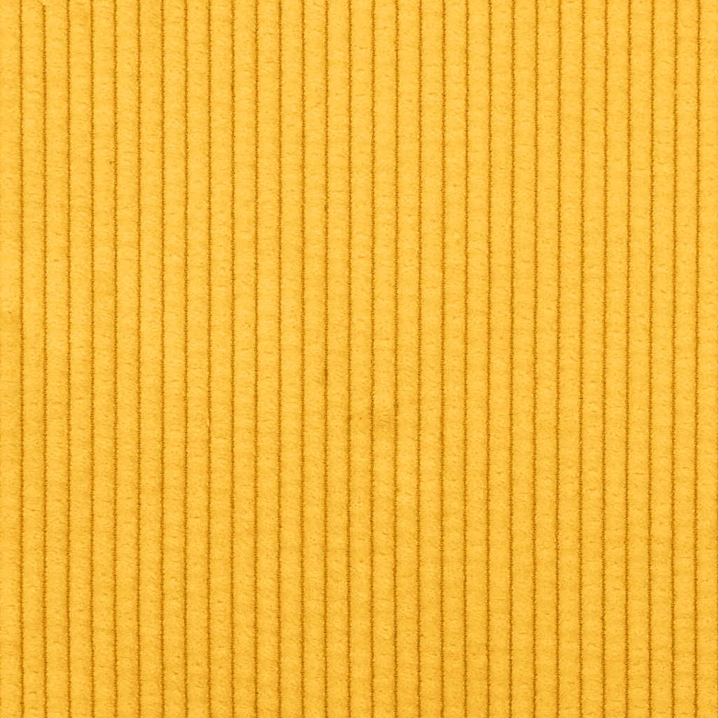 Világossárga moduláris kanapé karfás végmodul párnákkal 100 cm