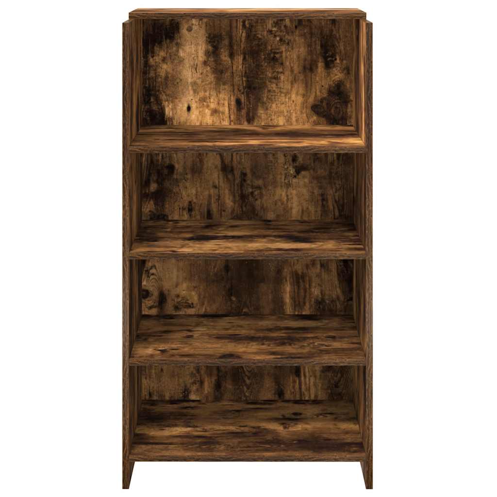 Recepciós pult füstös tölgy 55x50x103,5 cm szerelt fa