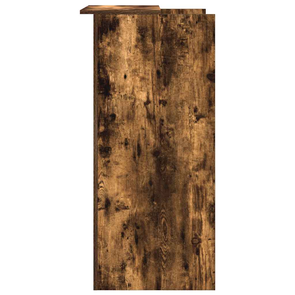 Recepciós pult füstös tölgy 55x50x103,5 cm szerelt fa