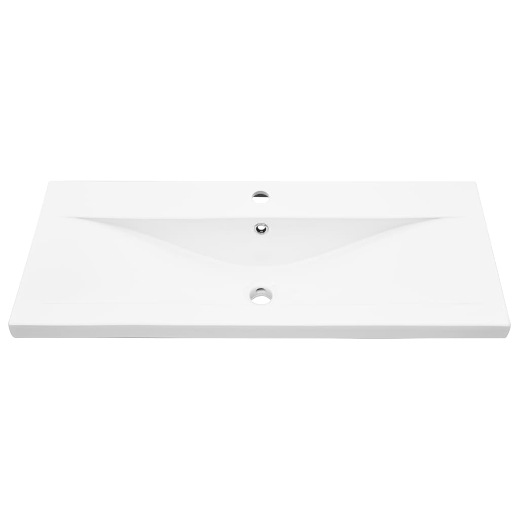 4 részes betonszürke szerelt fa fürdőszobai bútorszett