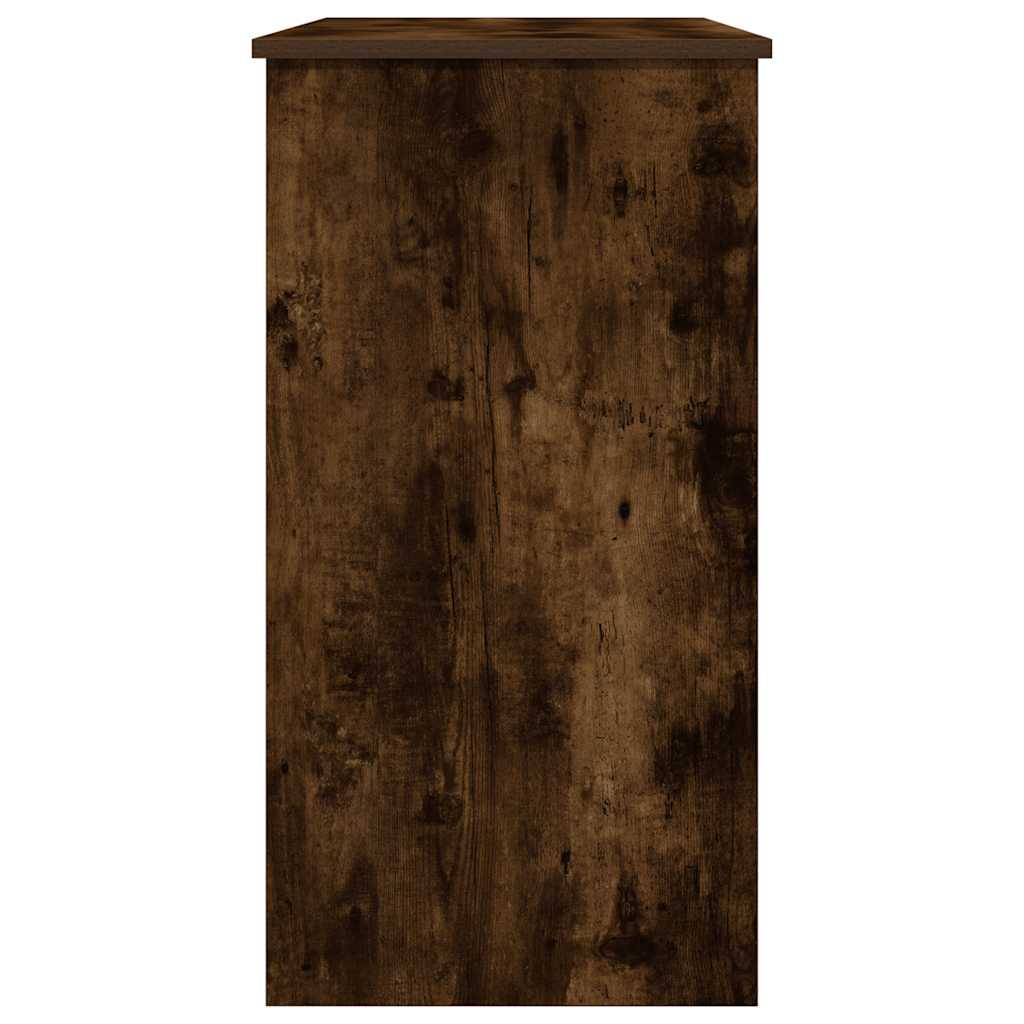 Füstös tölgy színű szerelt fa íróasztal 80 x 40 x 75 cm