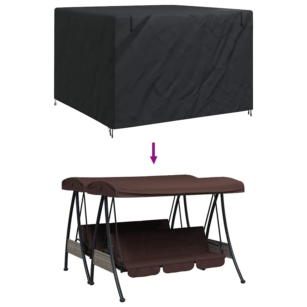 Kültéri hinta takaró 250 x 250 x 160 cm 600d oxford szövet