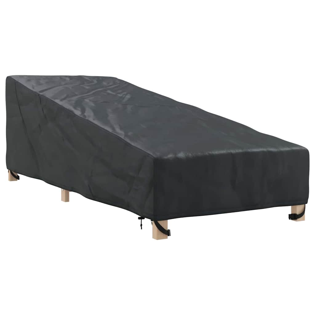 Kültéri bútor takaró fekete 210 x 80 x 75 cm 210d oxford szövet