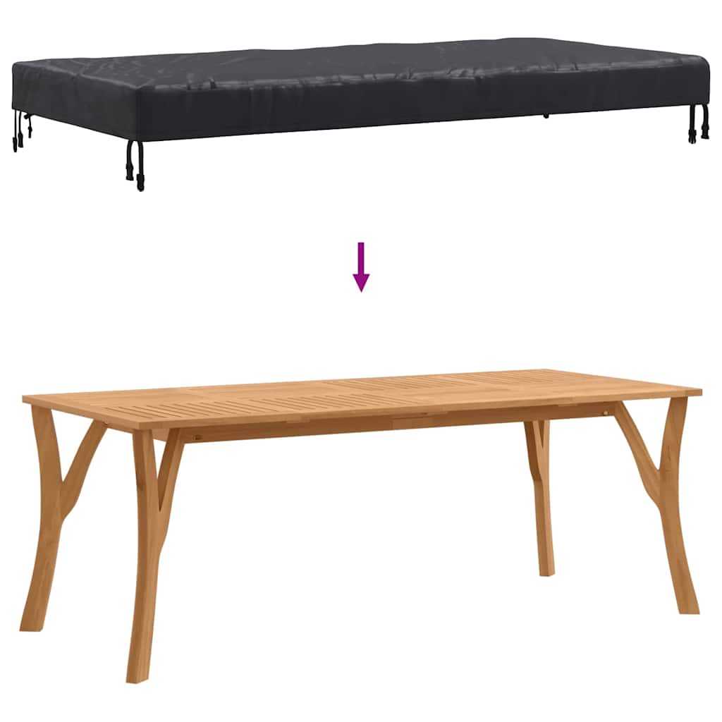 Kültéri bútorhuzat 182 x 92 x 15 cm 420d oxford szövet