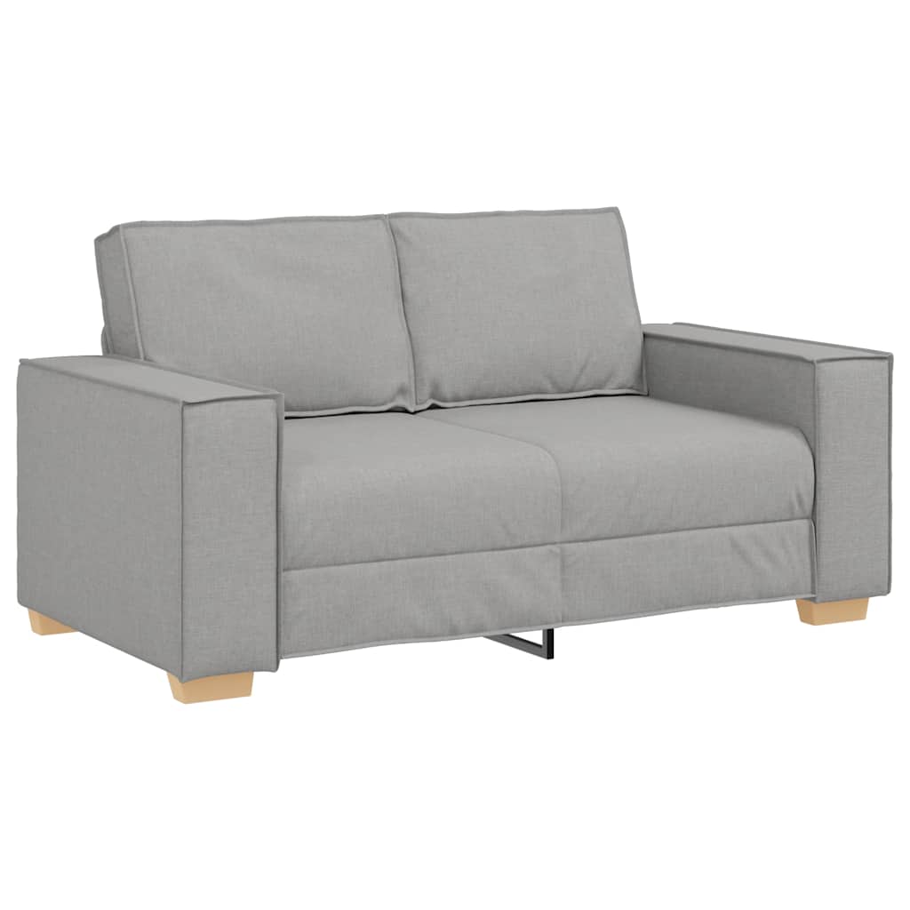 Kétszemélyes, felhőszürke szövetkanapé 120 cm Kétszemélyes, felhőszürke szövetkanapé 120 cm