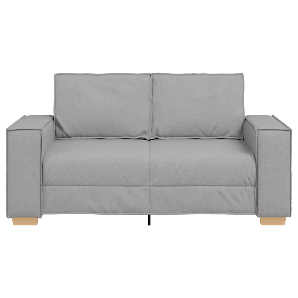 Kétszemélyes, felhőszürke szövetkanapé 120 cm Kétszemélyes, felhőszürke szövetkanapé 120 cm