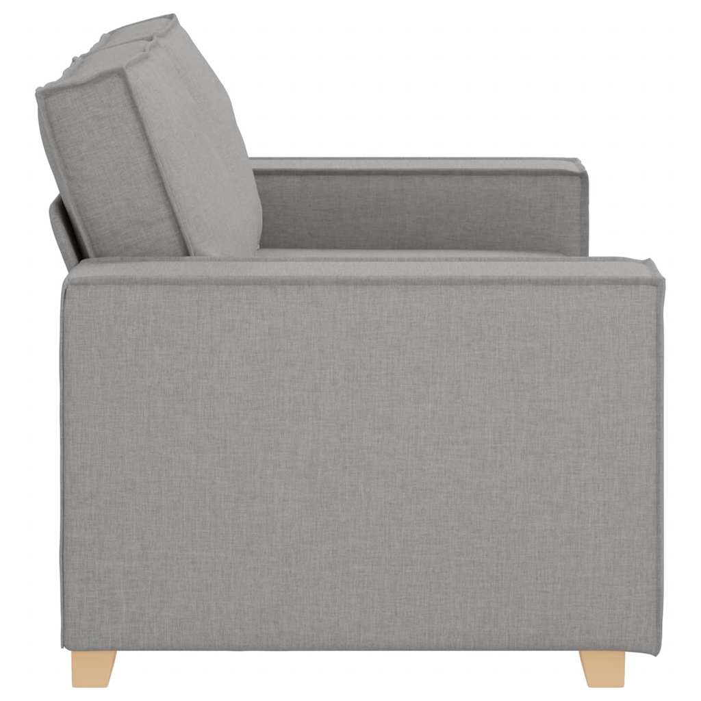 Kétszemélyes, felhőszürke szövetkanapé 120 cm Kétszemélyes, felhőszürke szövetkanapé 120 cm