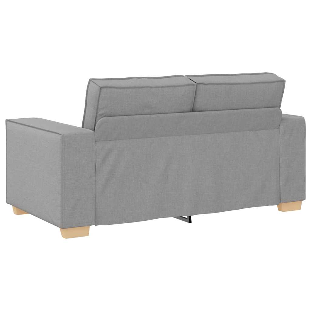 Kétszemélyes, felhőszürke szövetkanapé 120 cm Kétszemélyes, felhőszürke szövetkanapé 120 cm