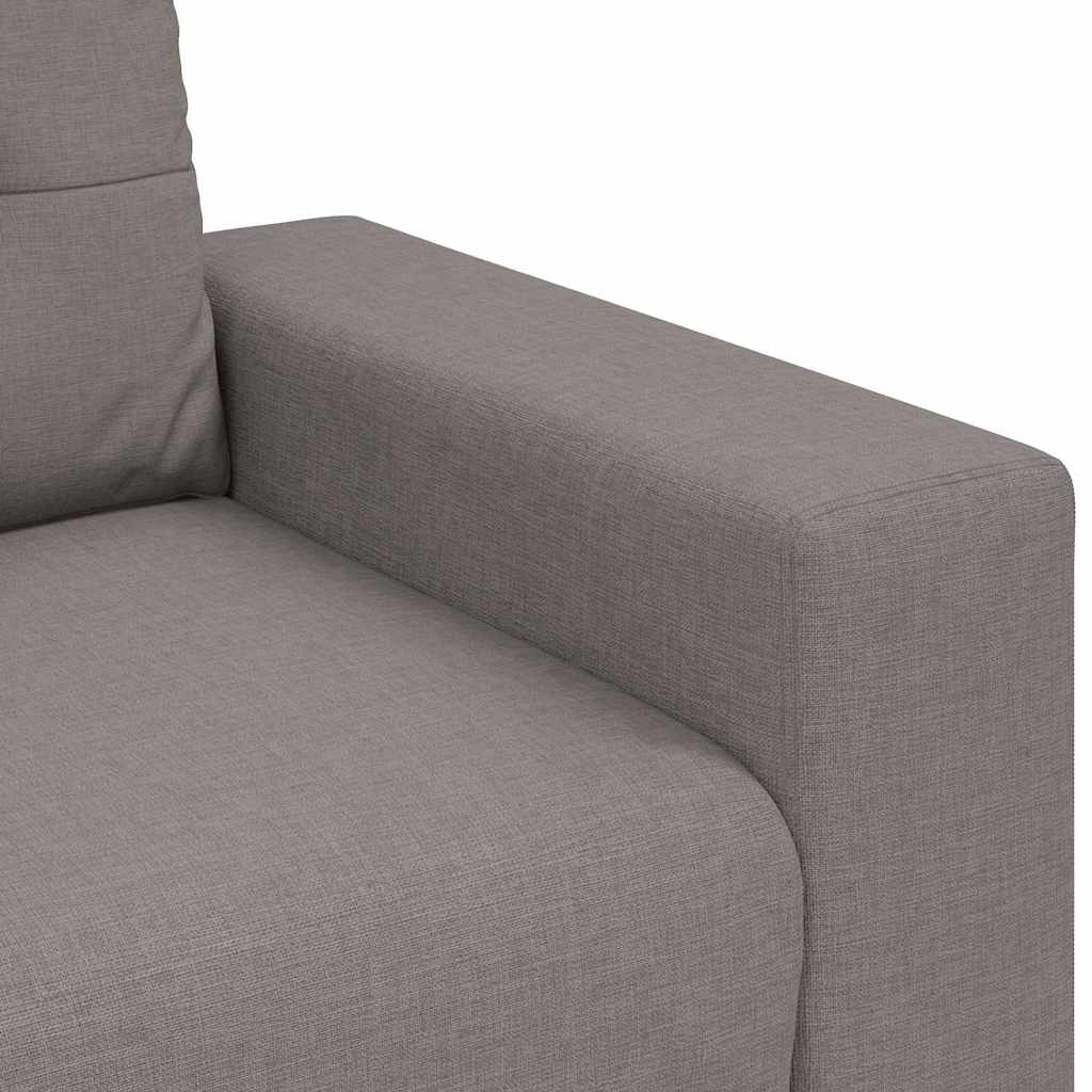 Tópszínű szövet loveseat kanapé 120 cm