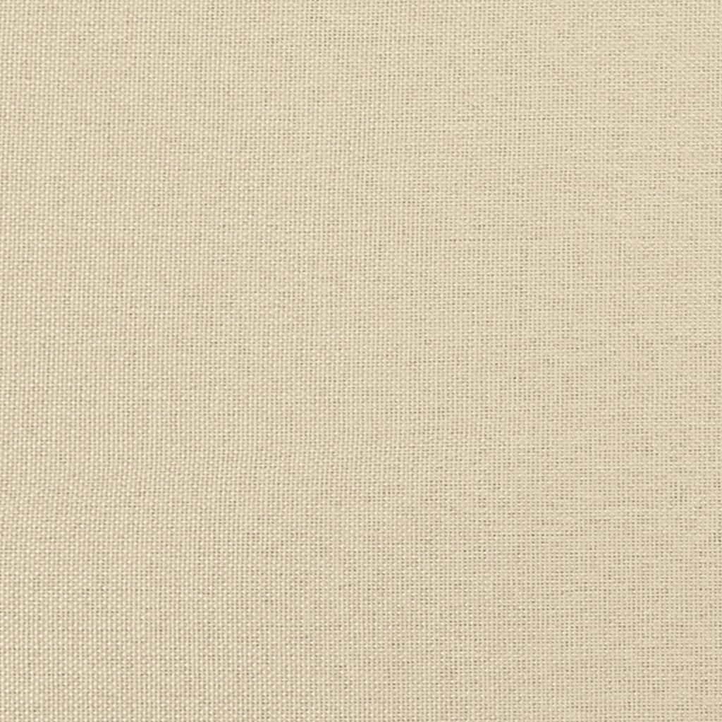 Krém szövet loveseat kanapé 120 cm