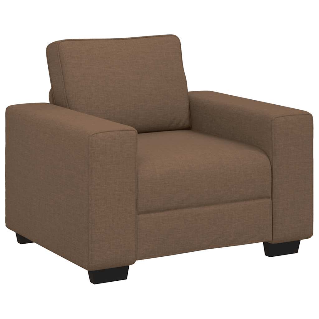 Barna szövet kanapéfotel 60 cm Barna szövet kanapéfotel 60 cm