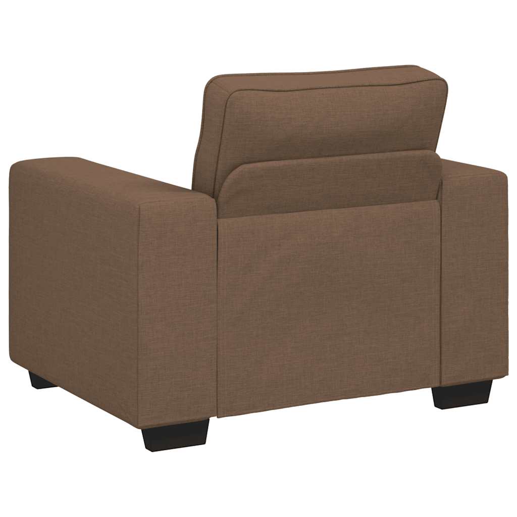 Barna szövet kanapéfotel 60 cm Barna szövet kanapéfotel 60 cm