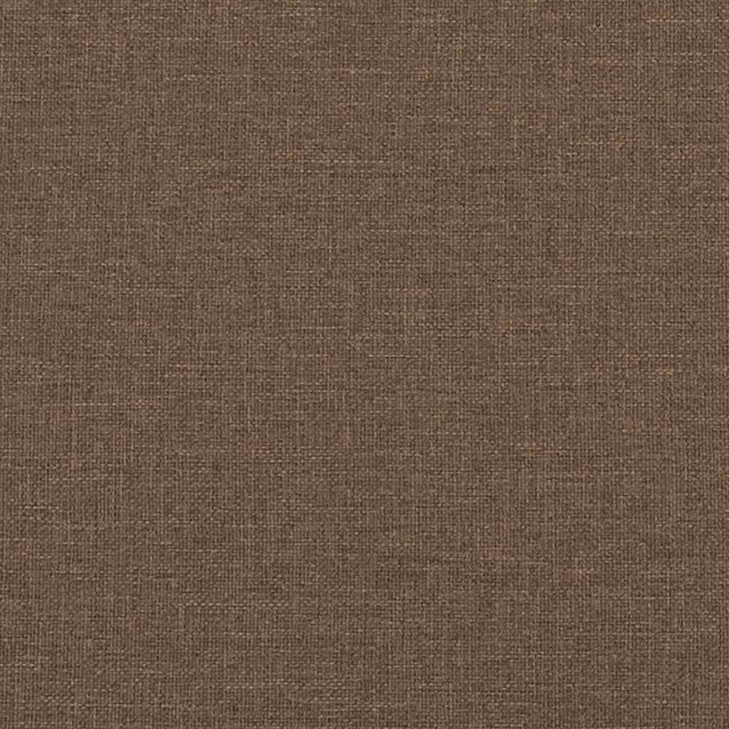 Kétszemélyes barna szövetkanapé 120 cm Kétszemélyes barna szövetkanapé 120 cm