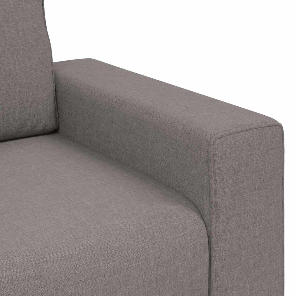 Kétszemélyes fekete szövetkanapé 120 cm Kétszemélyes fekete szövetkanapé 120 cm