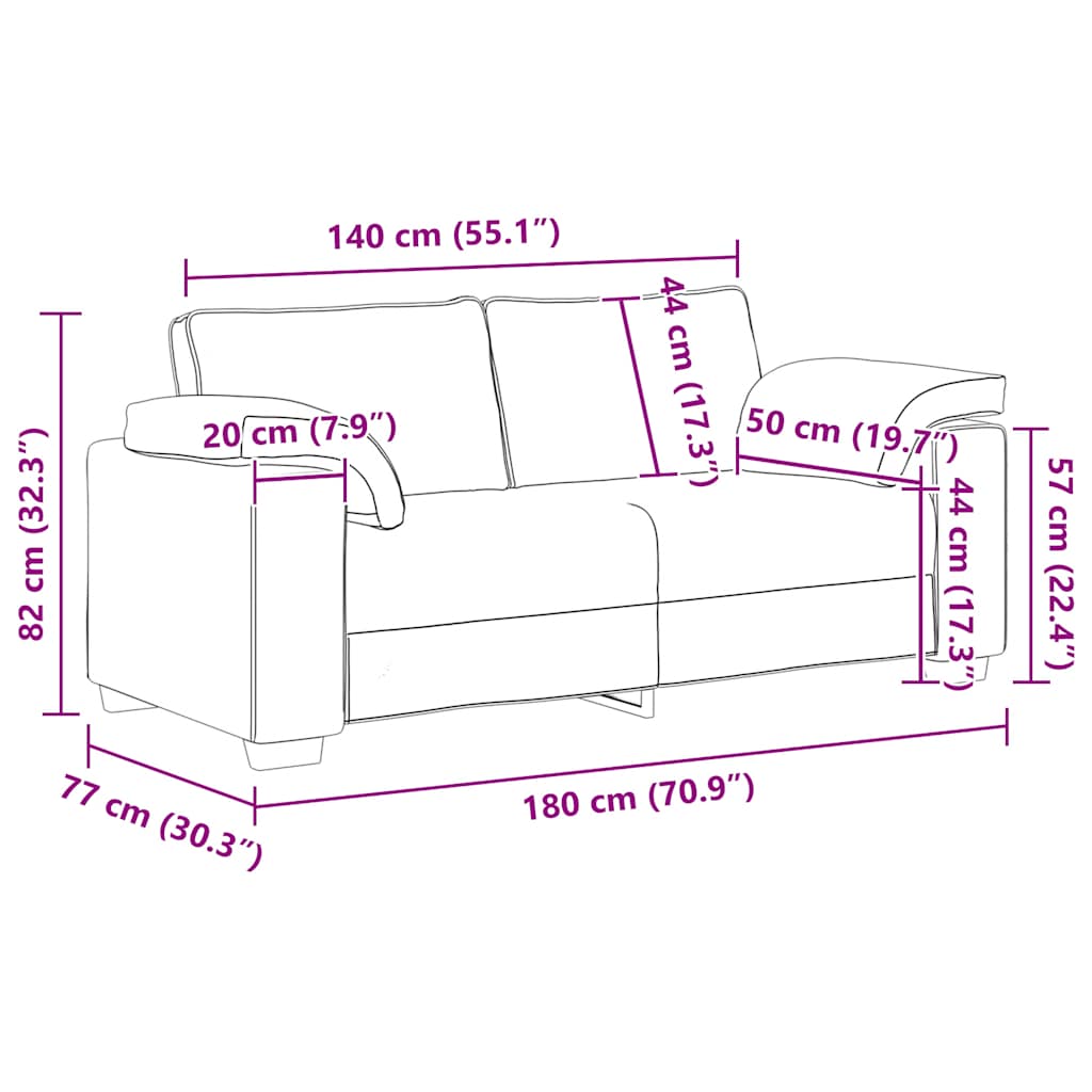 Rózsaszín bársony loveseat kanapé 140 cm Rózsaszín bársony loveseat kanapé 140 cm