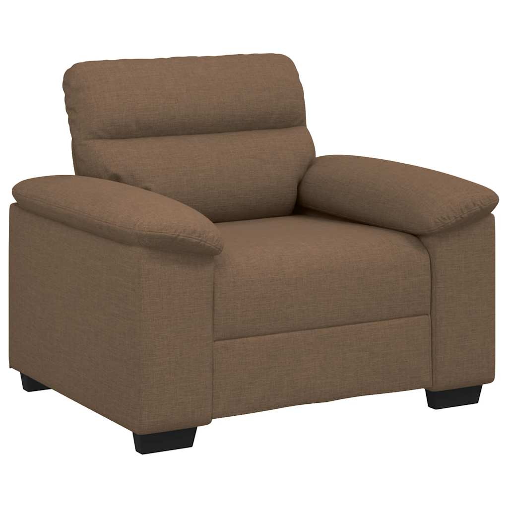Barna szövet kanapéfotel 60 cm Barna szövet kanapéfotel 60 cm